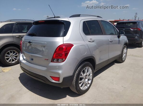 KL7CJLSB5MB334154 2021 CHEVROLET TRAX Silver Tył prawy