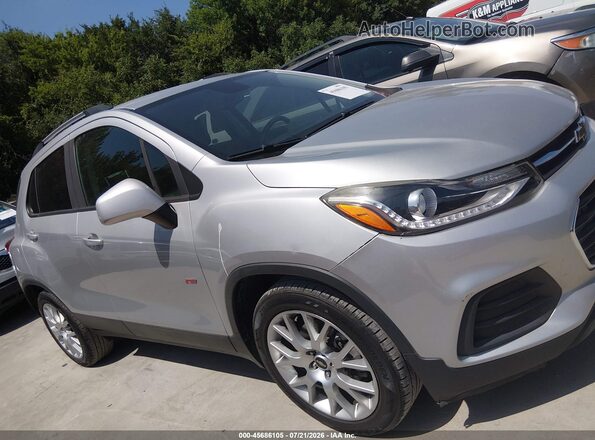 KL7CJLSB5MB334154 2021 CHEVROLET TRAX Silver Widok wnętrza z tyłu