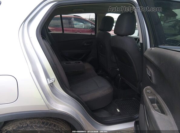KL7CJLSB6GB588248 2016 CHEVROLET TRAX Silver Вид наклейки з VIN-кодом