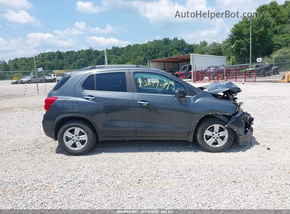 KL7CJLSB6HB118819 2017 CHEVROLET TRAX Gray Սարքավորումների վահանակի տեսք