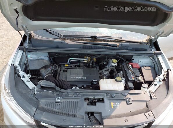 KL7CJLSB6JB703907 2018 CHEVROLET TRAX Silver Вид ззаду