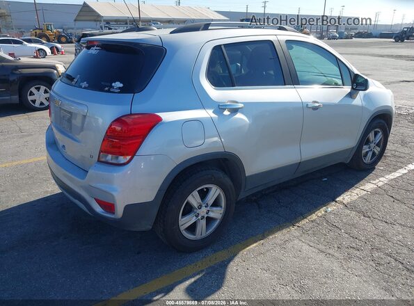 KL7CJLSB6LB039157 2020 CHEVROLET TRAX Silver უკანა მარჯვენა