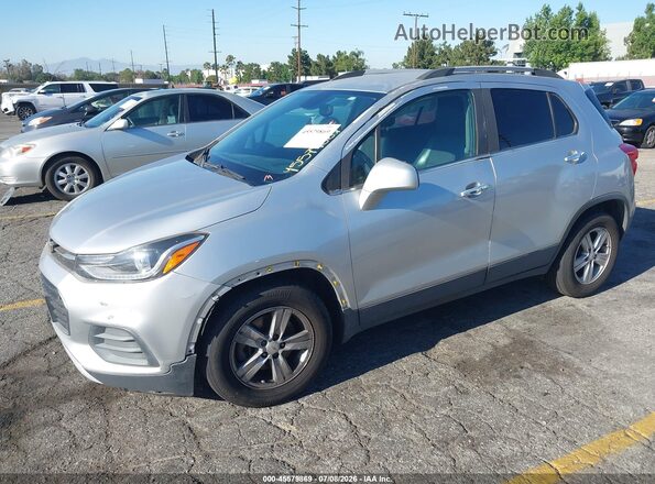 KL7CJLSB6LB039157 2020 CHEVROLET TRAX Silver წინა მარცხენა ხედი სამი მეოთხედიდან