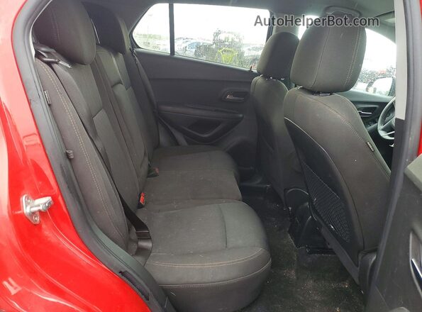 KL7CJLSB6LB347655 2020 CHEVROLET TRAX Red Rear interior view