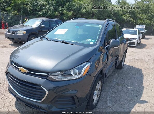 KL7CJLSB7JB647184 2018 CHEVROLET TRAX Gray Передня ліва чверть
