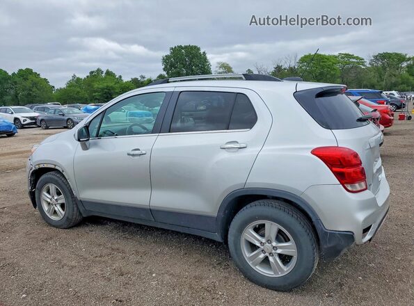 KL7CJLSB7KB740224 2019 CHEVROLET TRAX Silver უკანა მარცხენა