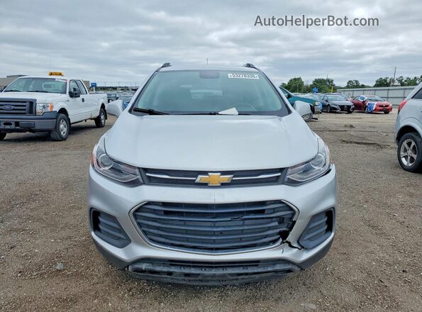 KL7CJLSB7KB740224 2019 CHEVROLET TRAX Silver წინა ხედი