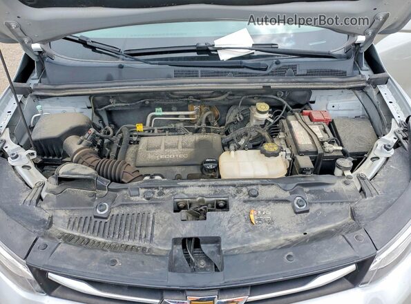 KL7CJLSB7KB740224 2019 CHEVROLET TRAX Silver ძრავის განყოფილების ხედი
