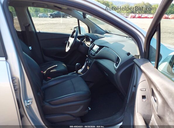 KL7CJLSB7KB743480 2019 CHEVROLET TRAX Silver Սալոնի դիմացի տեսք