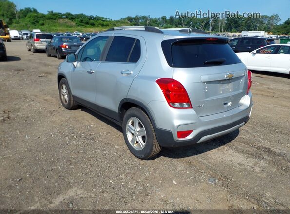 KL7CJLSB7KB743480 2019 CHEVROLET TRAX Silver Հետևի ձախ