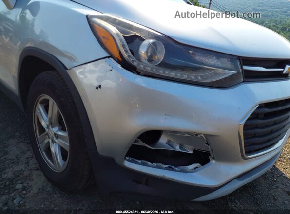 KL7CJLSB7KB743480 2019 CHEVROLET TRAX Silver Դիմացի տեսք