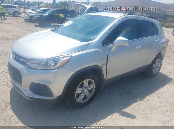 KL7CJLSB7LB314549 2020 CHEVROLET TRAX Silver Front left