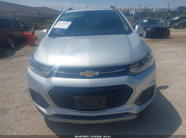 KL7CJLSB7LB314549 2020 CHEVROLET TRAX Silver Instrument cluster view