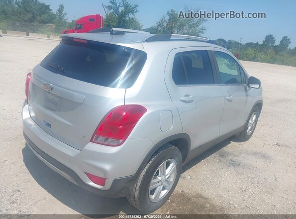 KL7CJLSB7LB314549 2020 CHEVROLET TRAX Silver Rear right