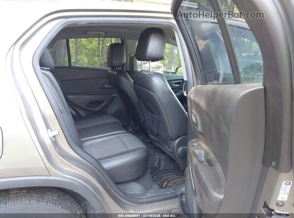 KL7CJLSB7LB334879 2020 CHEVROLET TRAX Brown Vista de la etiqueta del VIN