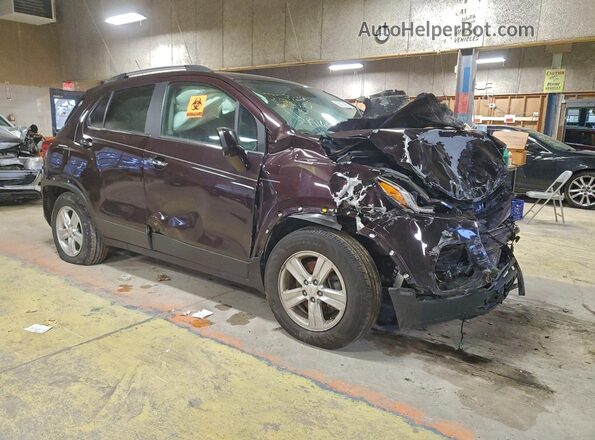 KL7CJLSB7LB349169 2020 CHEVROLET TRAX Burgundy Delantero derecho