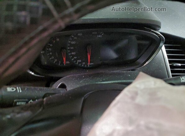 KL7CJLSB7LB349169 2020 CHEVROLET TRAX Burgundy Vista del cuadro de instrumentos