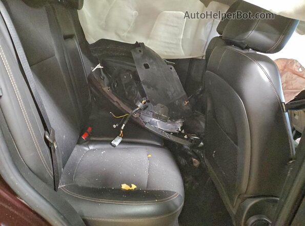KL7CJLSB7LB349169 2020 CHEVROLET TRAX Burgundy Vista de los asientos traseros