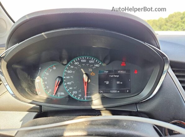 KL7CJLSB8HB153085 2017 CHEVROLET TRAX Белый Вид щитка приборов