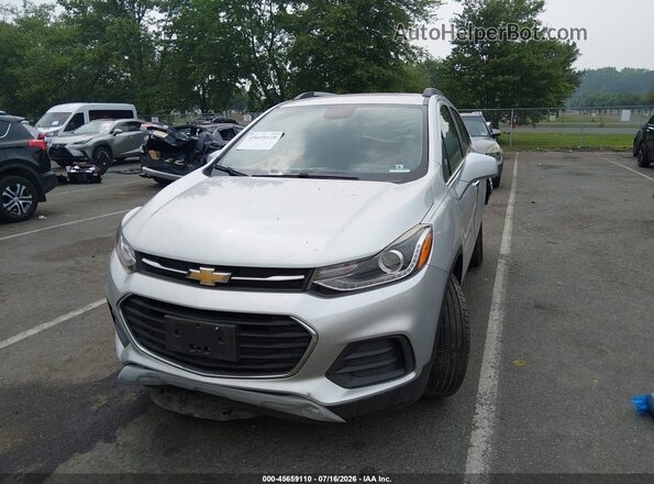 KL7CJLSB8HB227802 2017 CHEVROLET TRAX Gray Przód lewy