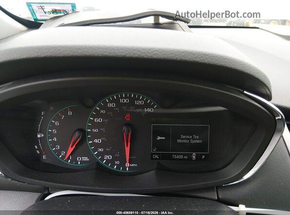 KL7CJLSB8HB227802 2017 CHEVROLET TRAX Gray Widok tylnych siedzeń