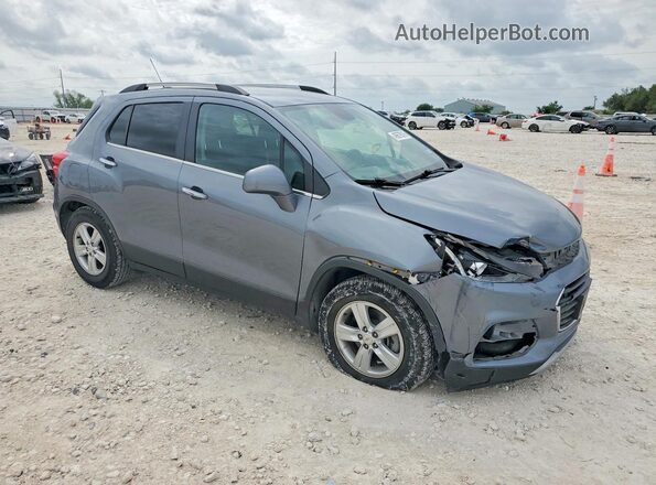 KL7CJLSB8KB928296 2019 CHEVROLET TRAX Gray Przód prawy
