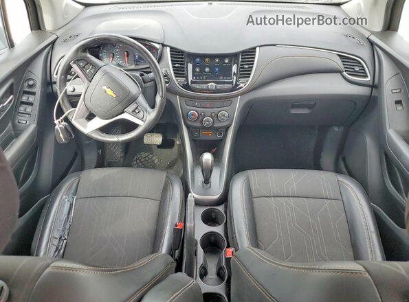 KL7CJLSB8KB928296 2019 CHEVROLET TRAX Gray Widok deski rozdzielczej
