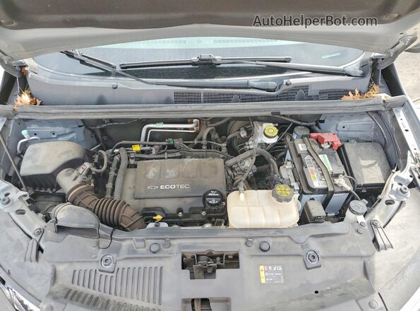 KL7CJLSB8KB928296 2019 CHEVROLET TRAX Gray Widok wnętrza z tyłu