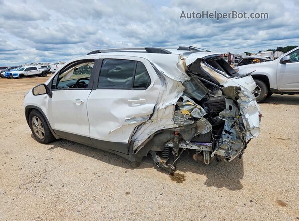 KL7CJLSB8LB335197 2020 CHEVROLET TRAX White Trasero izquierdo