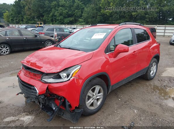 KL7CJLSB8LB346894 2020 CHEVROLET TRAX Red Առջևի ձախ երեք քառորդ տեսարան