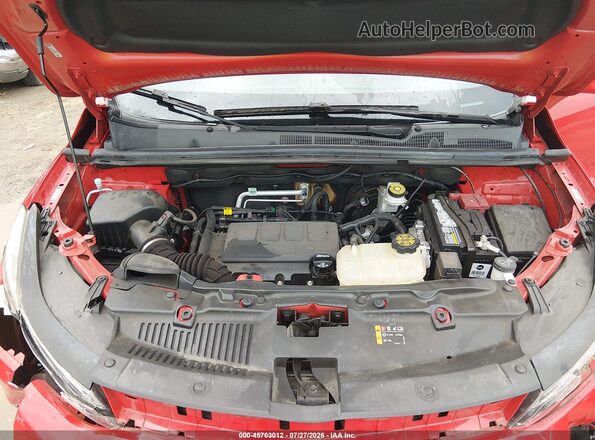 KL7CJLSB8LB346894 2020 CHEVROLET TRAX Red Հետևի տեսք