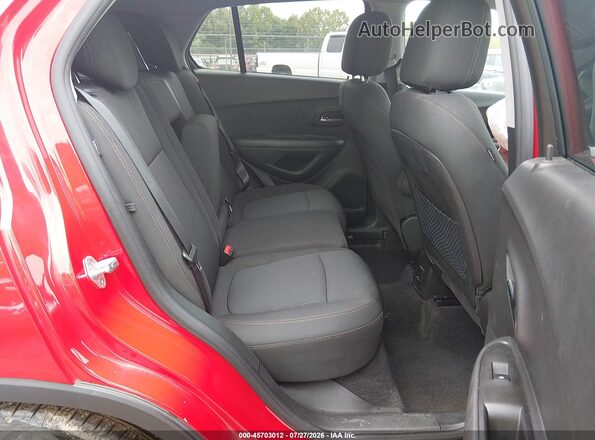 KL7CJLSB8LB346894 2020 CHEVROLET TRAX Red VIN կոդի պիտակի տեսք