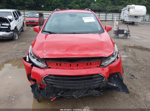 KL7CJLSB8LB346894 2020 CHEVROLET TRAX Red Սարքավորումների վահանակի տեսք