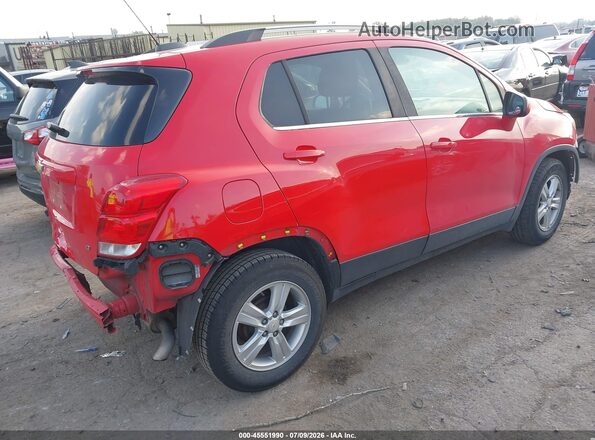 KL7CJLSB8LB348113 2020 CHEVROLET TRAX Red Հետևի աջ