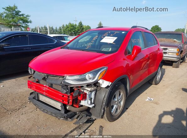 KL7CJLSB8LB348113 2020 CHEVROLET TRAX Red 