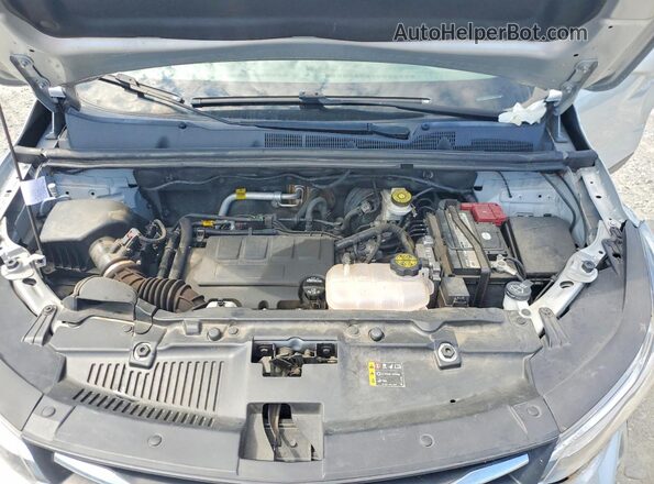 KL7CJLSB8MB326307 2021 CHEVROLET TRAX Gray უკანა სალონის ხედი