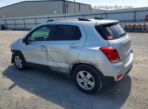 KL7CJLSB8MB326307 2021 CHEVROLET TRAX Gray უკანა მარცხენა