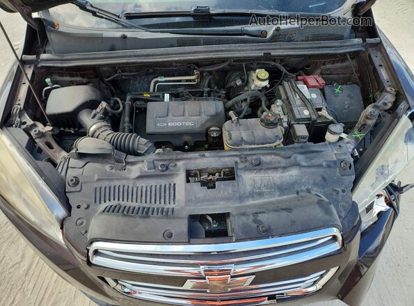 KL7CJLSB9GB644683 2016 CHEVROLET TRAX Коричневый Вид подкапотного пространства