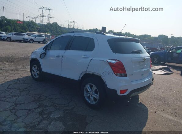 KL7CJLSB9HB231373 2017 CHEVROLET TRAX White Հետևի ձախ