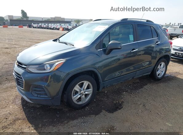 KL7CJLSB9JB710916 2018 CHEVROLET TRAX Gray Przód lewy