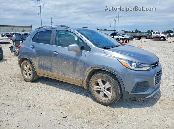 KL7CJLSB9KB803615 2019 CHEVROLET TRAX Gray Przód prawy