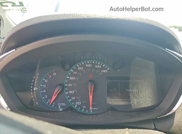 KL7CJLSB9KB803615 2019 CHEVROLET TRAX Gray Widok zestawu wskaźników