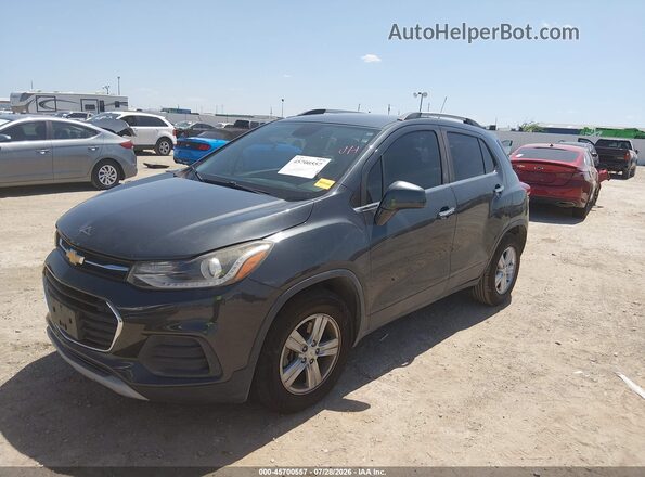 KL7CJLSBXJB629522 2018 CHEVROLET TRAX Gray Przód lewy