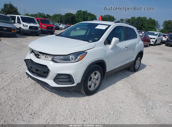 KL7CJLSBXKB765778 2019 CHEVROLET TRAX White Передня ліва чверть
