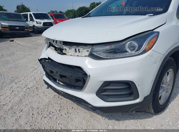 KL7CJLSBXKB765778 2019 CHEVROLET TRAX White Вид спереду
