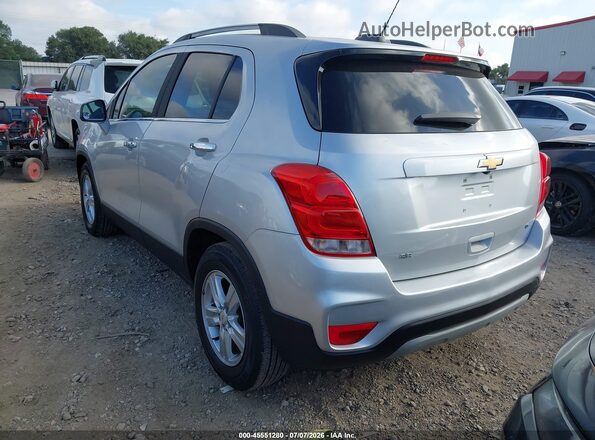 KL7CJLSBXKB892126 2019 CHEVROLET TRAX Silver Trasero izquierdo