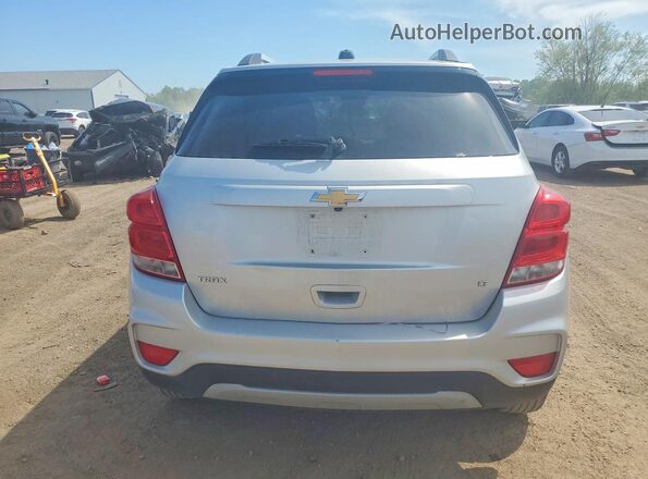 KL7CJLSBXLB028484 2020 CHEVROLET TRAX Silver უკანა ხედი