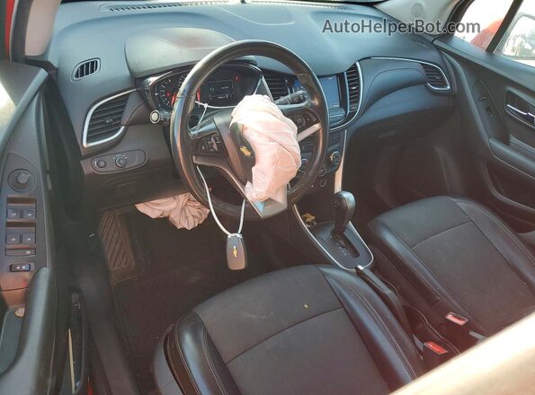 KL7CJLSBXLB341311 2020 CHEVROLET TRAX Red წინა პანელის ხედი