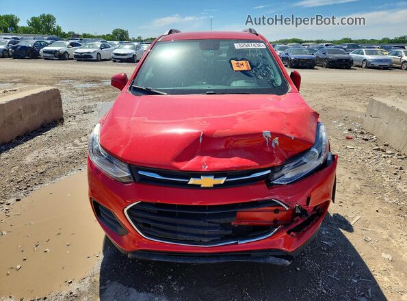 KL7CJLSBXLB341311 2020 CHEVROLET TRAX Red წინა ხედი