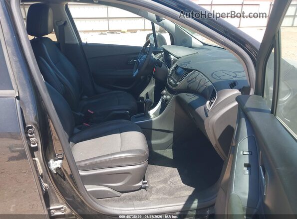 KL7CJLSBXMB359485 2021 CHEVROLET TRAX Черный Вид салона спереди